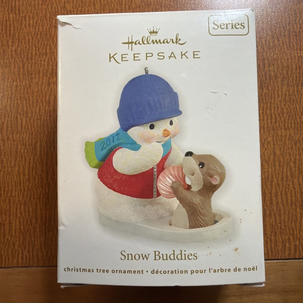 2012 Hallmark Keepsake 15th in Snow Buddies Series Ornament NEW IN BOX